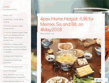 Tablet Screenshot of chefquak.com